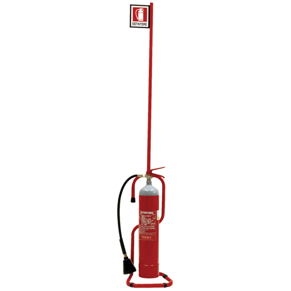 Supporto Porta Estintore Con Cartello Antincendio 269 B - Manfredi - Foto 11