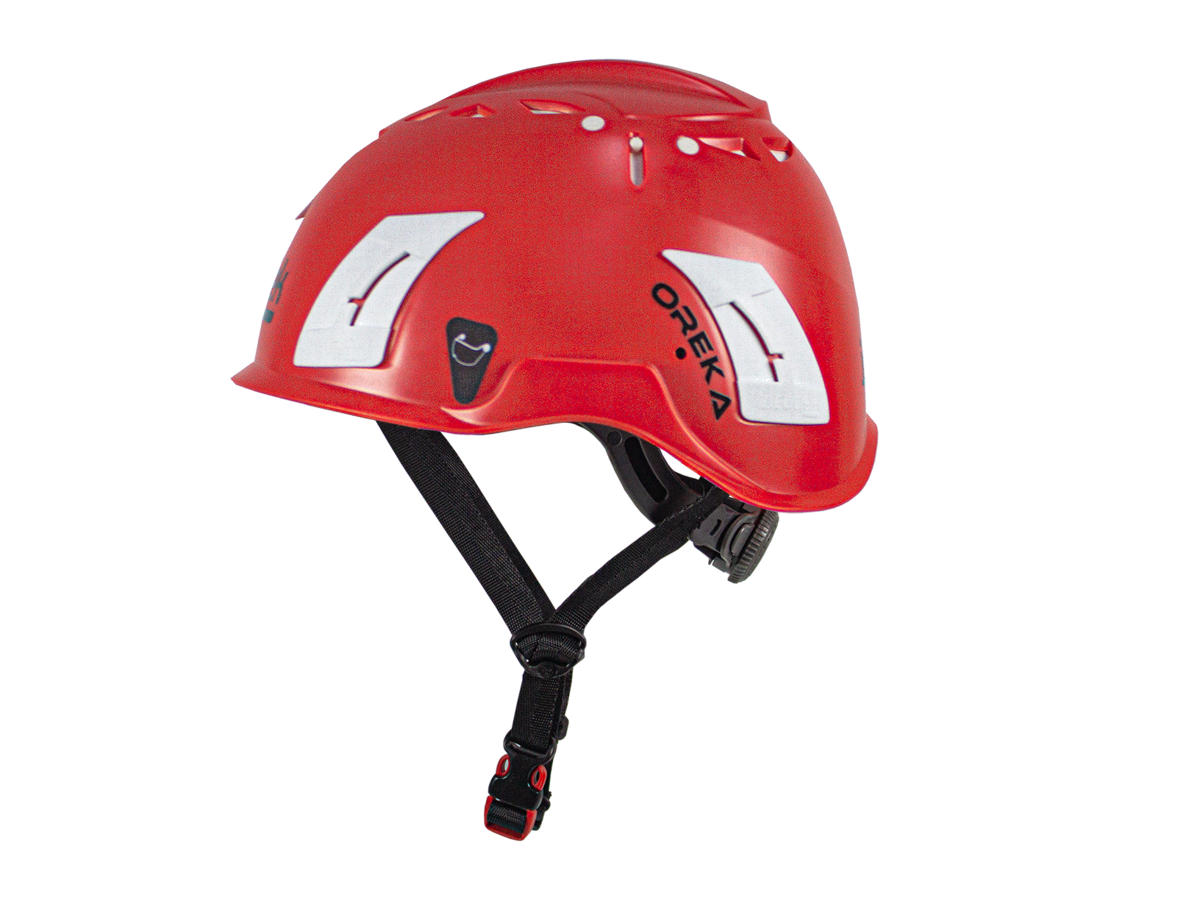 Casco Di Protezione IRUDEK OREKA - EN397, Per Lavori In Quota, Rosso - Foto 6